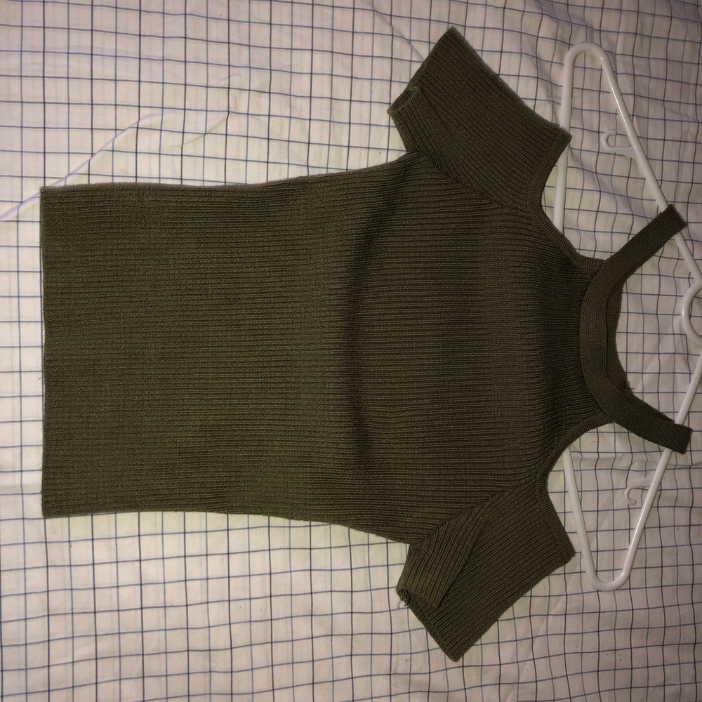 Green cute top